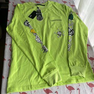 Chrome Hearts Matty Boy Green Pullover Sweatshirt